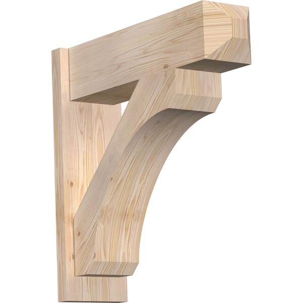 Ekena Millwork Legacy Craftsman Smooth Outlooker, Douglas Fir, 7 1/2"W x 26"D x 26"H OUT08X26X26LEC04SDF - main